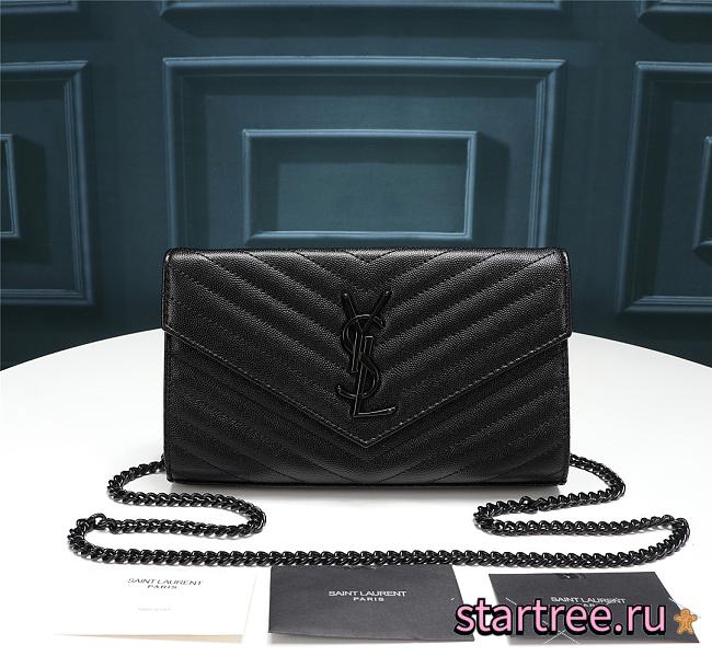 YSL monogram college calfskin CohotBag 4789 - 1