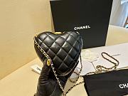 CHANEL | Heart Lambskin Dinner Bag AS4027-12*11*3cm - 4