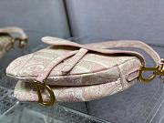 Dior Saddle Bag Pink  - 4