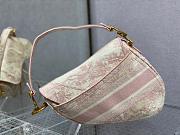 Dior Saddle Bag Pink  - 2