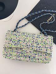 Chanel Classic Flap Tweed Bag - 1