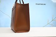 FENDI | Medium Tote Sunshine Brown leather Bag 8BH372 - 35x17x31cm - 3