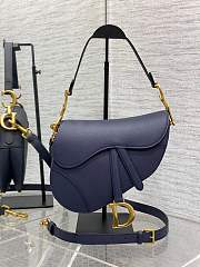 Dior Saddle Navy Blue-25cm - 1