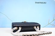 Chanel Black Jumbo Vintage Single Flap Bag-30cm - 4