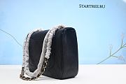 Chanel Black Jumbo Vintage Single Flap Bag-30cm - 3