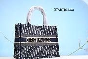 Christian Dior Book Tote Oblique Canvas Medium - 1