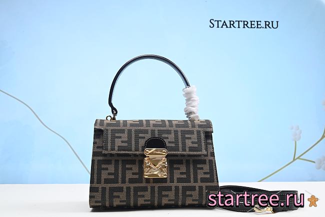 Fendi Vintage Kelly-21*15*10cm - 1