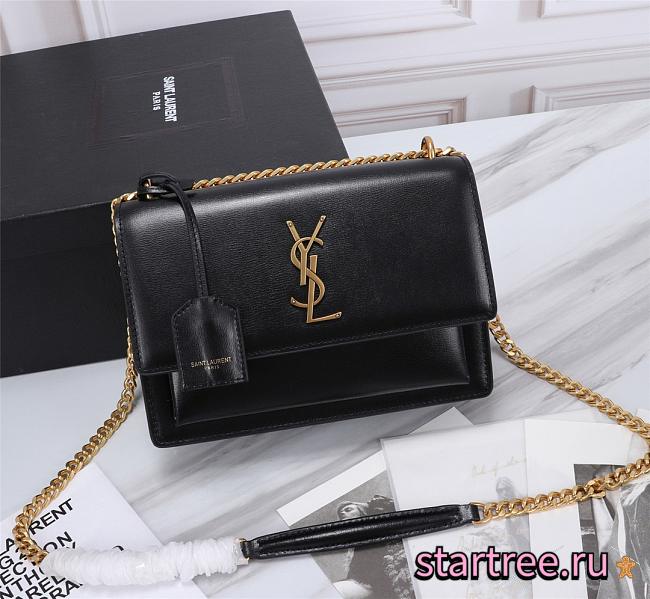 YSL Sunset Monogram Small Gold black - 1