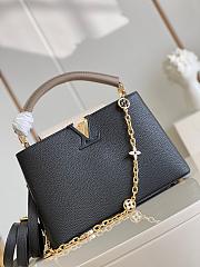 Louis Vuitton MM Capucines Black-31.5 x 20 x 11cm - 2