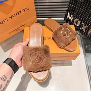 Louis Vuitton Fury Slides Brown - 3
