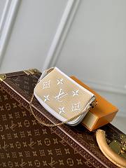 Louis Vuitton Mini Pochette Cream - 1