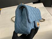 Chanel Denim Flap Bag - 18x13x7cm - 5