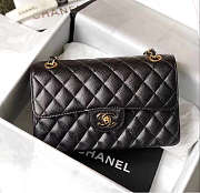 Chanel Double Flap Bag Caviar Black with Gold Hardware 23cm - 4