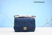 Chanel 2022cc Denim leather-23*14*8cm - 1