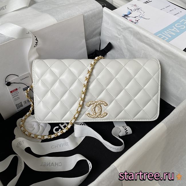 Chanel 23a White-11.5*23*4cm - 1