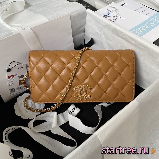 Chanel 23a Brown-11.5*23*4cm - 1