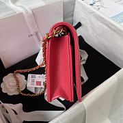 Chanel 23a Rose Pink-11.5*23*4cm - 5