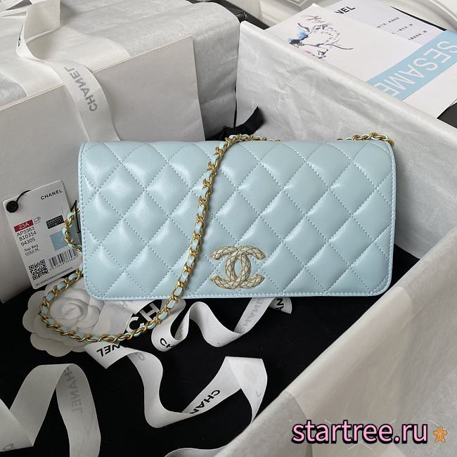 Chanel 23a Light Blue-11.5*23*4cm - 1