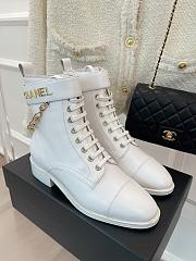 CHANEL Boots White  - 1