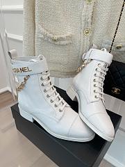 CHANEL Boots White  - 2