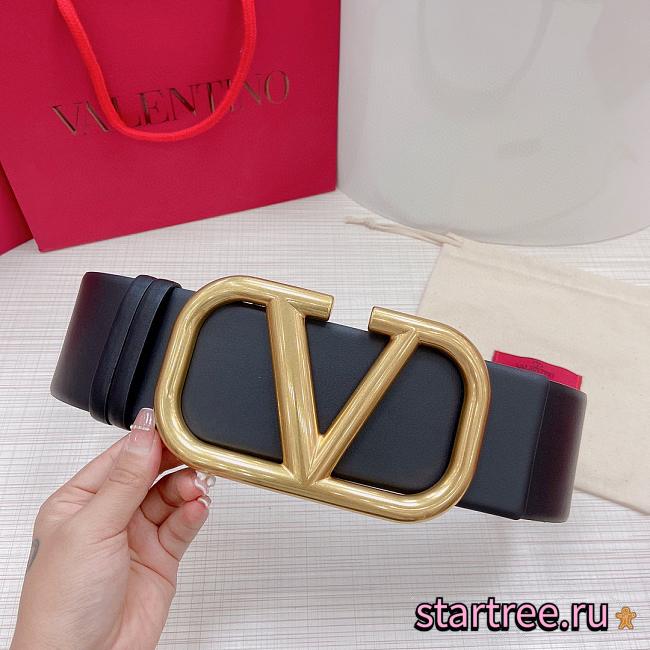 Valentino Belts Black 7cm - 1