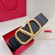 Valentino Belts Black 7cm - 4