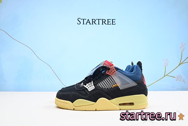 Jordan 4 Retro Union Off Noir DC9533-001  - 1