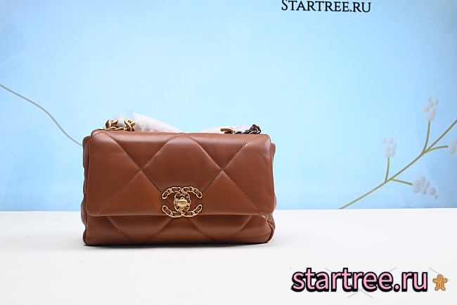 Chanel | 19 Flap Bag Caramel- 26cm - 1