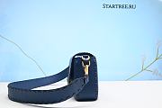 Fendi Baguette Bag in Blue-27cm-(Real Shots) - 5
