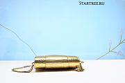 BALENCIAGA Hourglass Mini Crocodile-effect Leather Bag-(Real Shots - 6