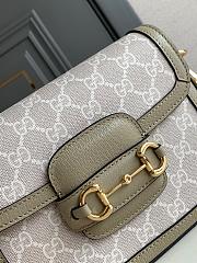 GUCCI Mini Horsebit 1955 Shoulder Bag-20.5cm - 4