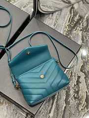 YSL | Toy LOULOU Blue - 467072 - 20 x 14 x 7 cm - 2