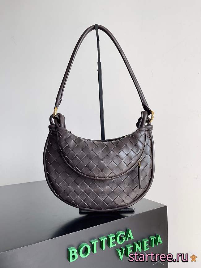 Bottega Veneta Small Bag Gemelli Black 24.5x7x19cm - 1