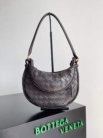 Bottega Veneta Small Bag Gemelli Black 24.5x7x19cm