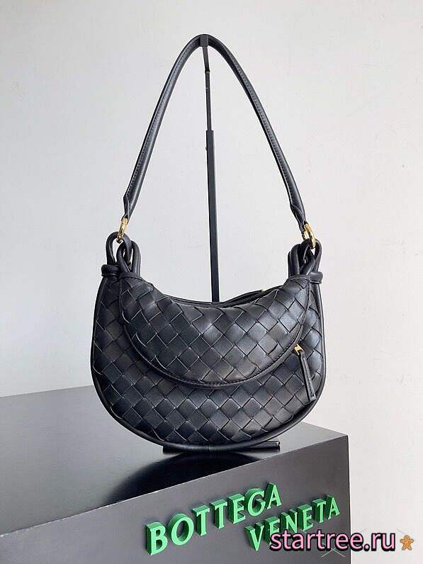 Bottega Veneta Small Bag Gemelli Brown 24.5x7x19cm - 1