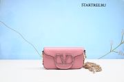 Valentino LOCÒ SMALL SHOULDER BAG WITH JEWEL LOGO - 1