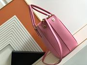 PRADA | Large Pink Saffiano leather bag-32cm - 5