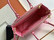 PRADA | Large Pink Saffiano leather bag-32cm - 2
