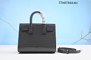 YSL SAC DE JOUR SMALL IN MATTE CROCODILE EMBOSSED LEATHER - 3