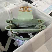 Chanel 24C Big CC Lamskin Green Bag AS4596 - 4