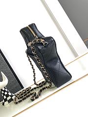 Chanel Star-Shaped Black Lamskin Bag - 5