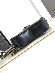 Chanel Star-Shaped Black Lamskin Bag - 4