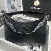 Chanel 22 Hobo Crossbody Bag in Black-33CM - 5