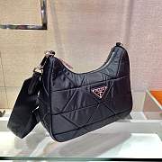 Prada- Padded Nylon Shoulder bag- 1BC151 -24x17x7cm - 5