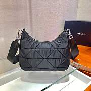 Prada- Padded Nylon Shoulder bag- 1BC151 -24x17x7cm - 3