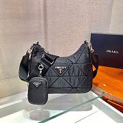 Prada- Padded Nylon Shoulder bag- 1BC151 -24x17x7cm - 1