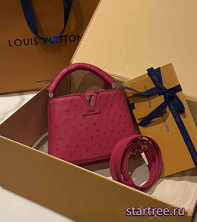 Louis Vuitton Capucines BB Ostrich Leather 004 - 1