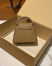 Louis Vuitton Capucines BB Ostrich Leather 010 - 5