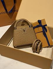 Louis Vuitton Capucines BB Ostrich Leather 010 - 2