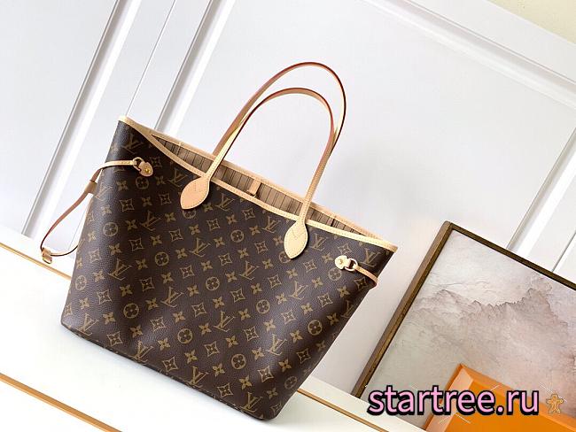 Louis Vuitton | Neverfull MM Tote Beige M40995 - 1